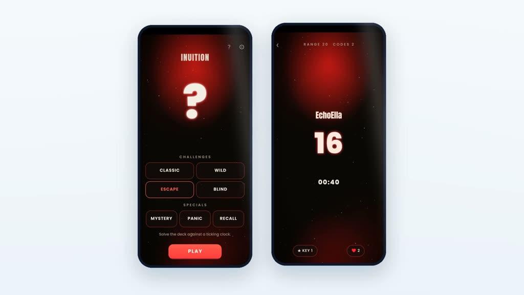 INUITION: Vorschau der aktuellen App-Screens