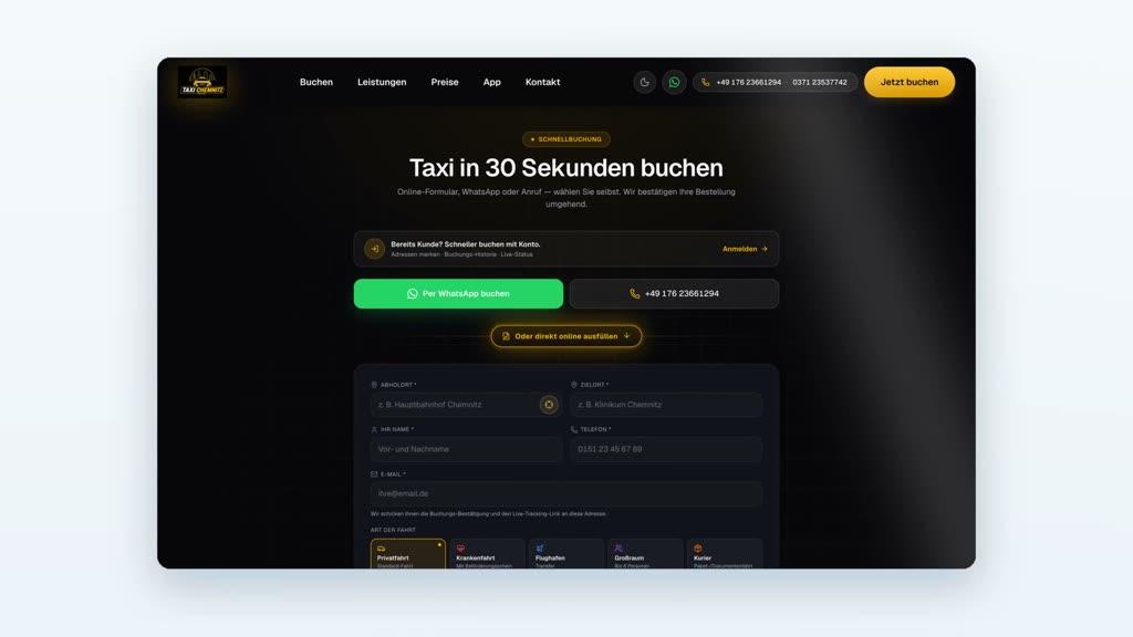 Taxi Chemnitz Vorschau