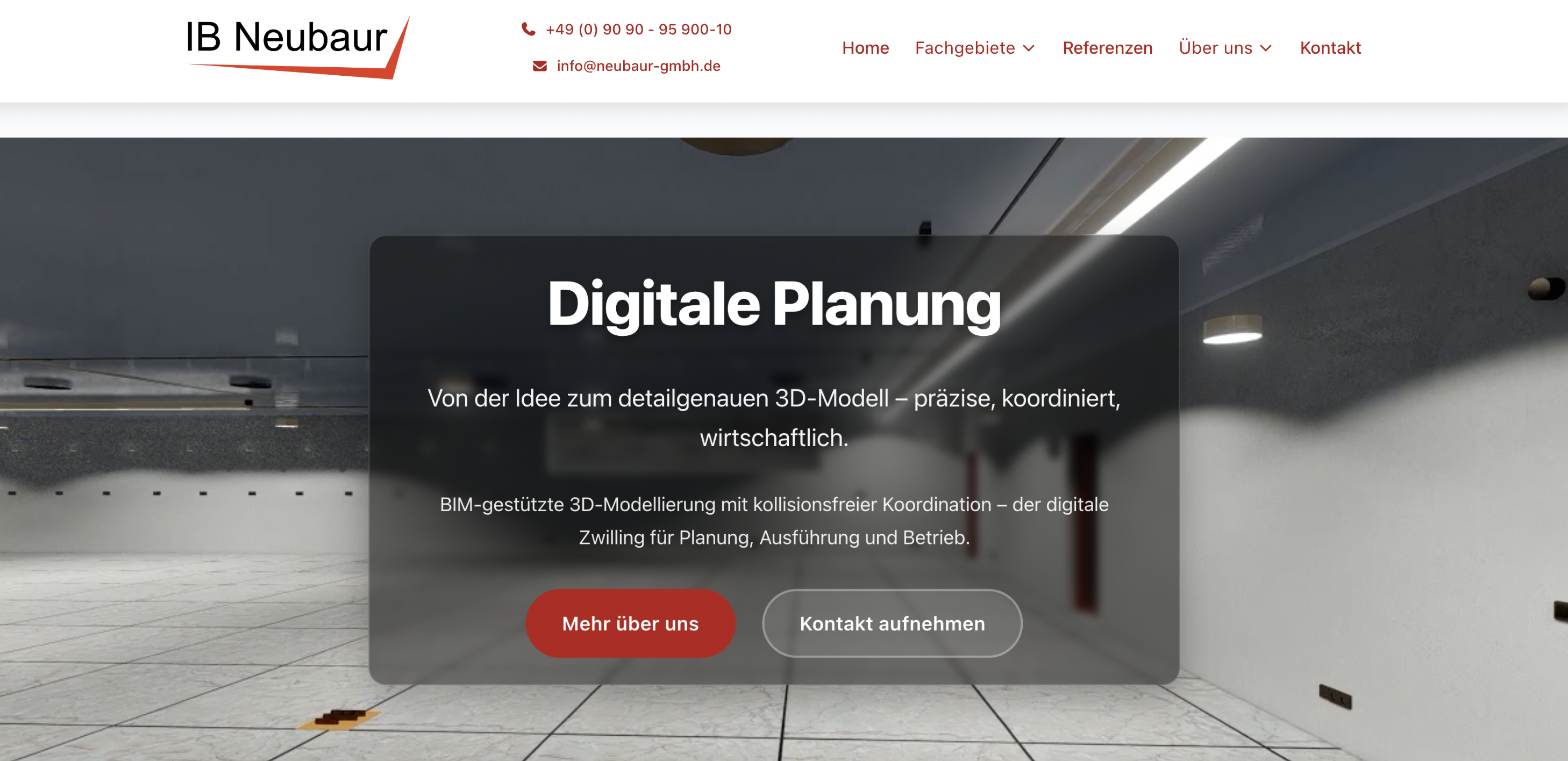 Neubaur GmbH Website
