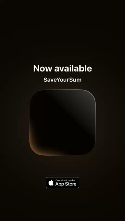 SaveYourSum Demo Video
